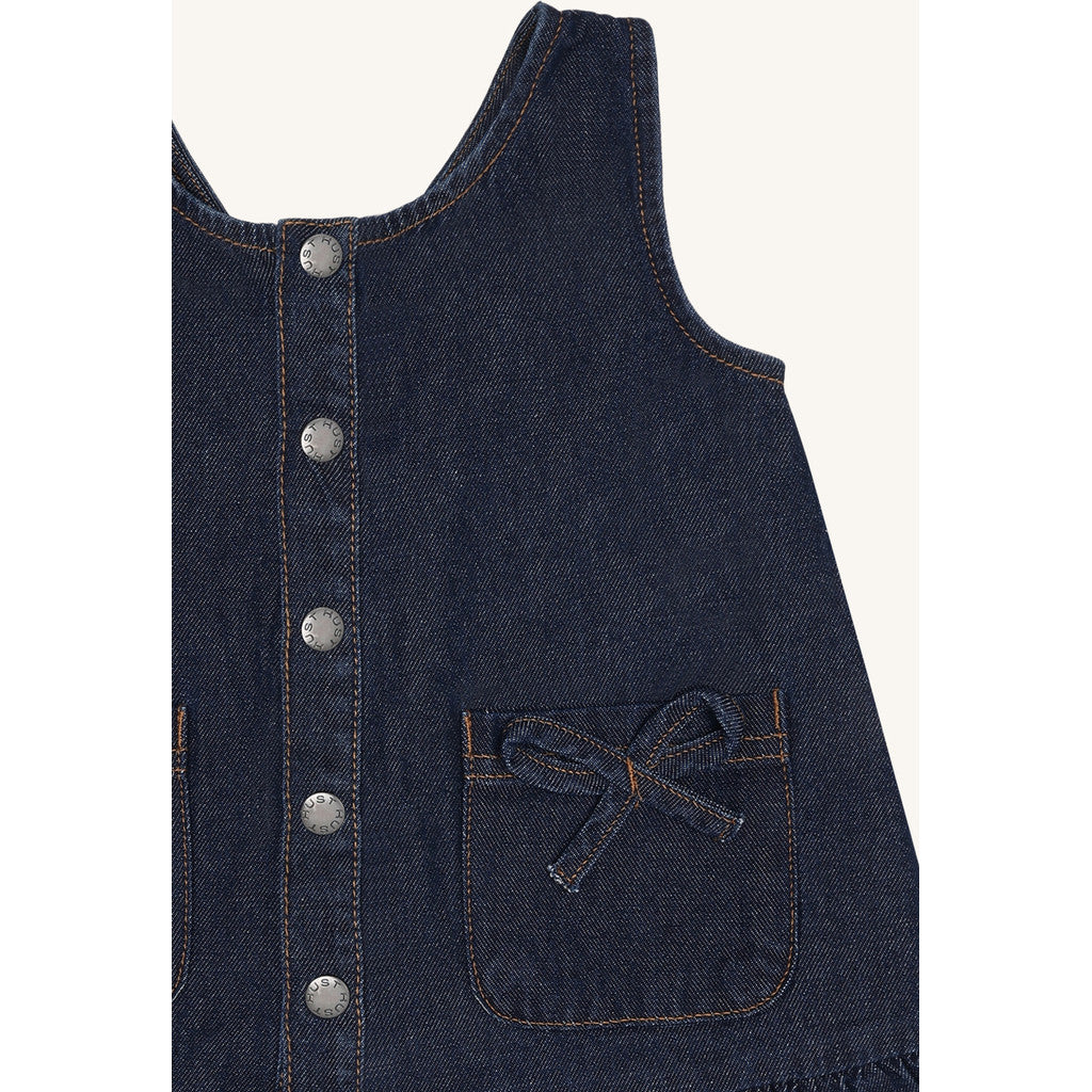 Hust & Claire HCKaroline Denim Dresses 86 Dark Blue Denim
