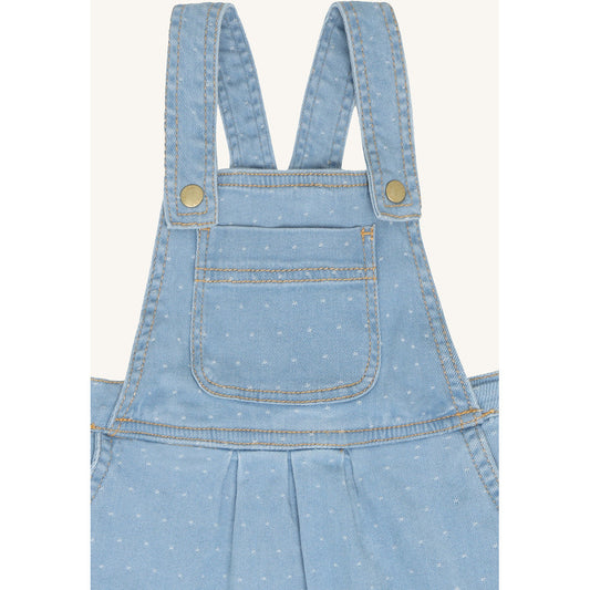 Hust & Claire HCKaroline  Dotty denim Dresses 33 Blue Denim