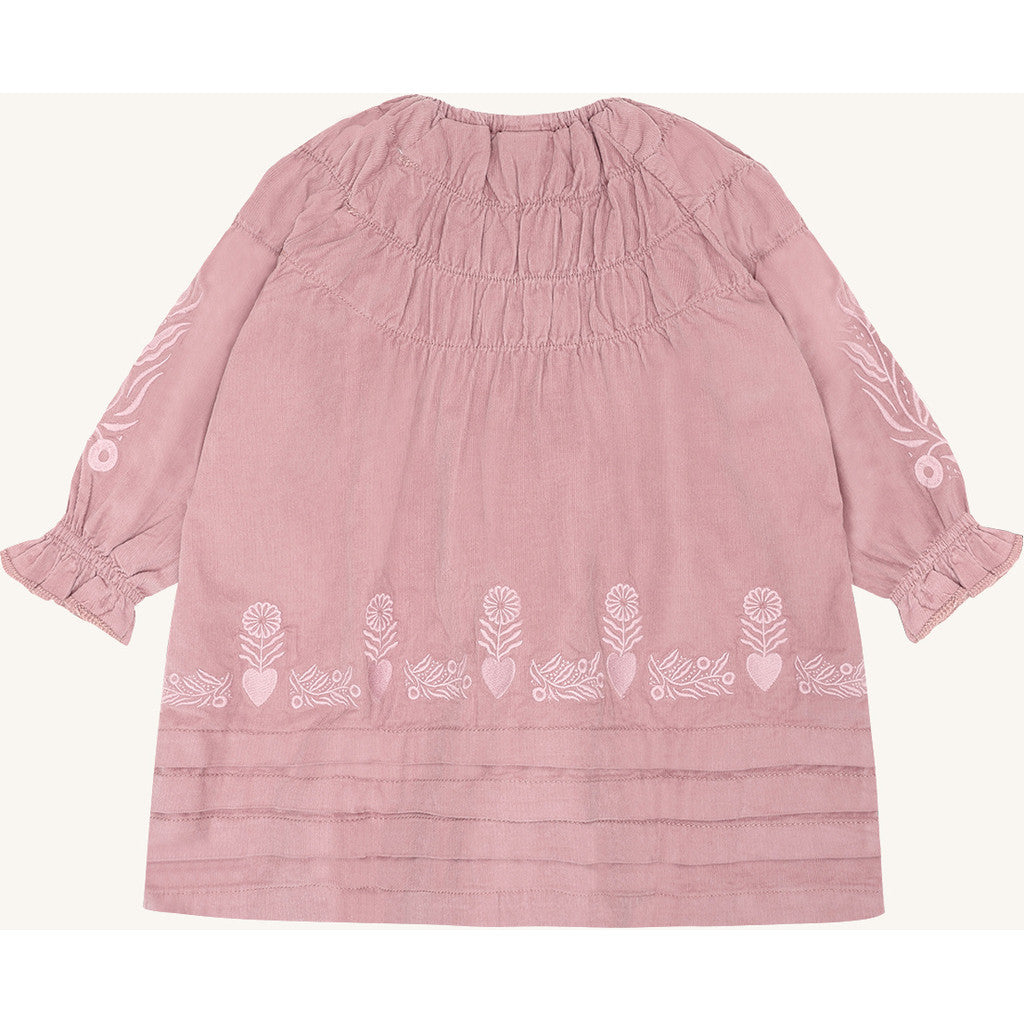 Hust & Claire HCKaroline Folk Dresses 3875 Heather