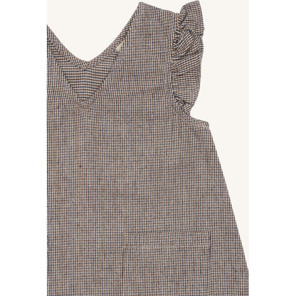 Hust & Claire HCKaroline Harry check Dresses 4501 French Oak
