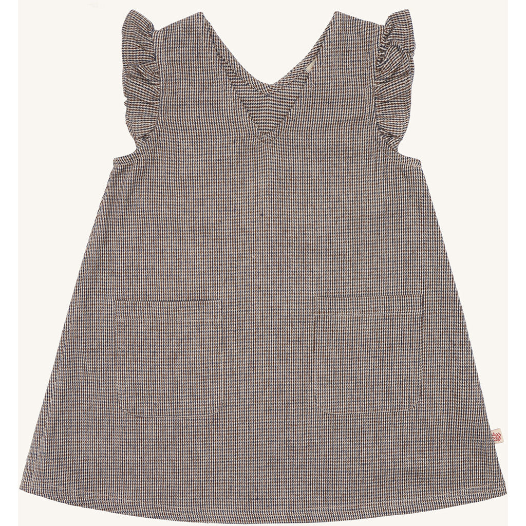 Hust & Claire HCKaroline Harry check Dresses 4501 French Oak