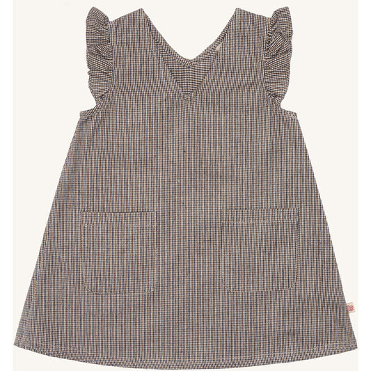 Hust & Claire HCKaroline Harry check Dresses 4501 French Oak