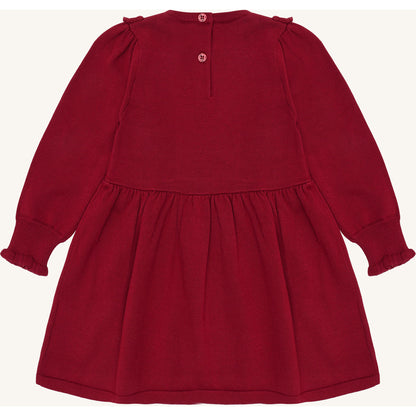 Hust & Claire HCKaroline Knit dress Solid Dresses 3379 Teaberry