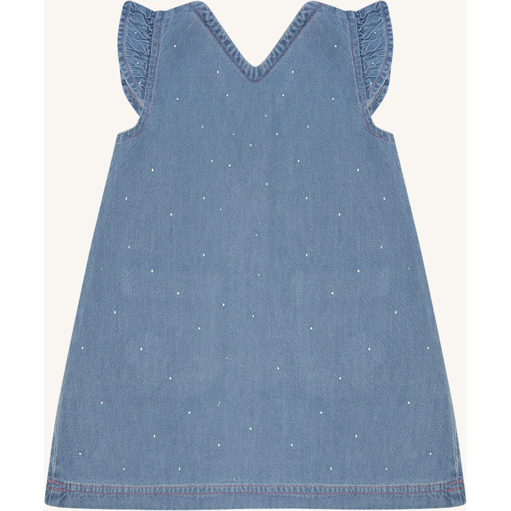 Hust & Claire HCKaroline Sparkling Dresses 33 Blue Denim