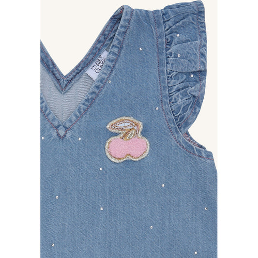 Hust & Claire HCKaroline Sparkling Dresses 33 Blue Denim