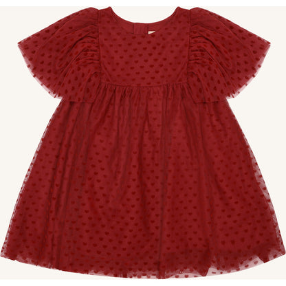 Hust & Claire HCKaroline Tulle dress Dresses 3379 Teaberry