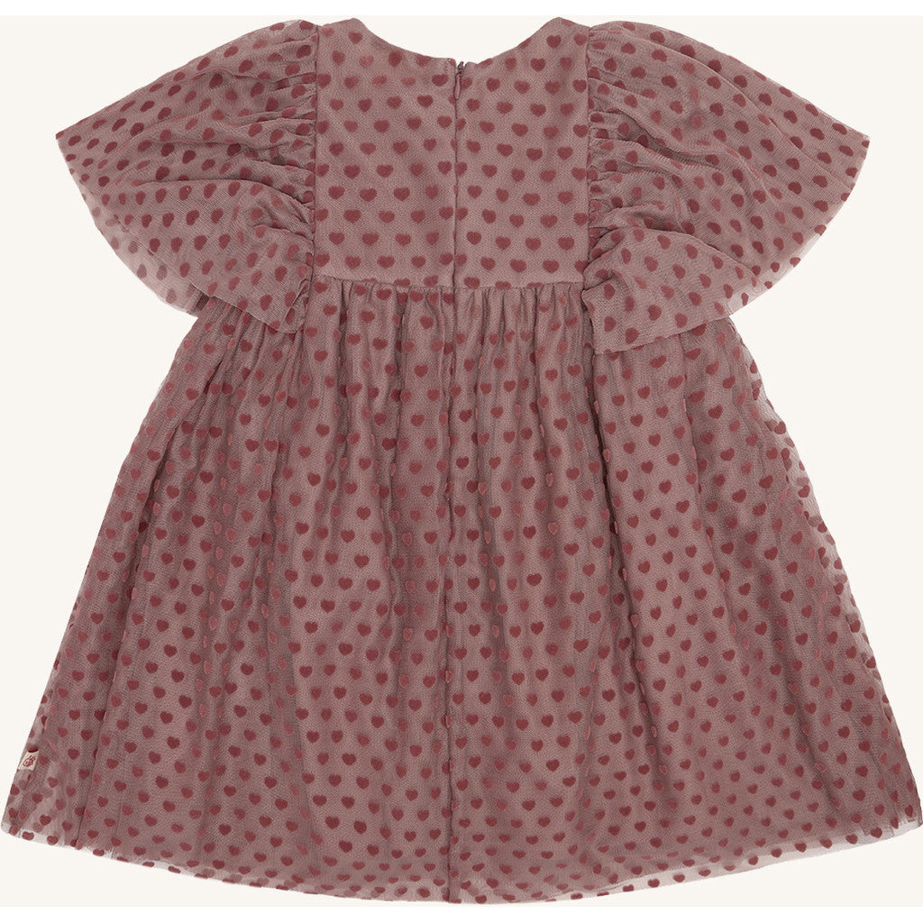 Hust & Claire HCKaroline Tulle dress Dresses 3899 Mauve