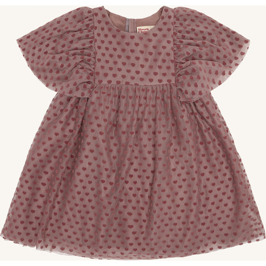Hust & Claire HCKaroline Tulle dress Dresses 3899 Mauve