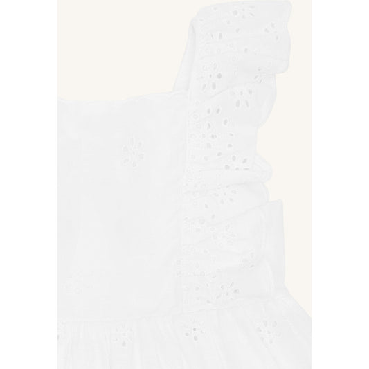 Hust & Claire HCKaroline embroidery Dresses 3246 White
