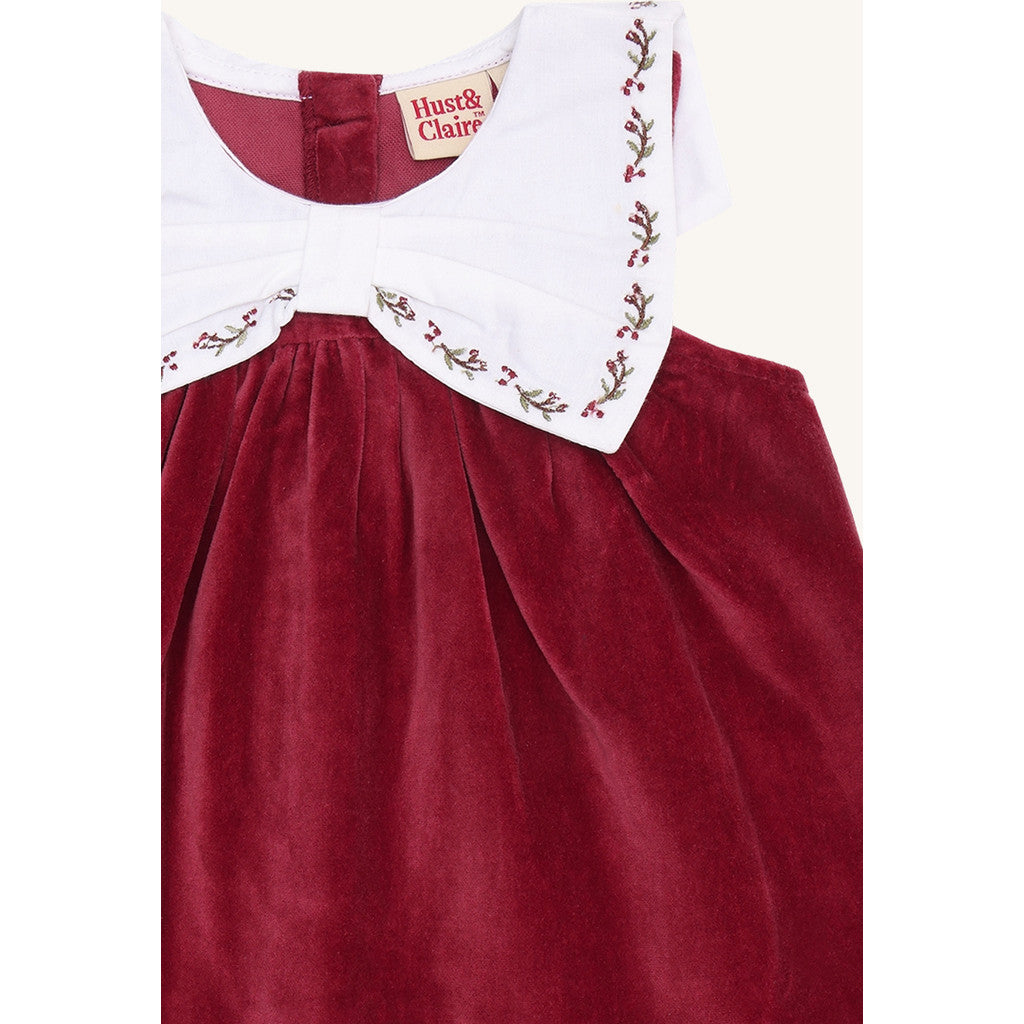 Hust & Claire HCKatinka collar Dresses 3379 Teaberry
