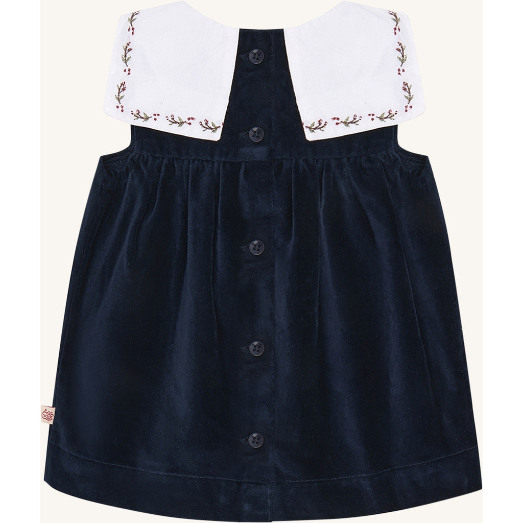 Hust & Claire HCKatinka collar Dresses 4150 More Navy