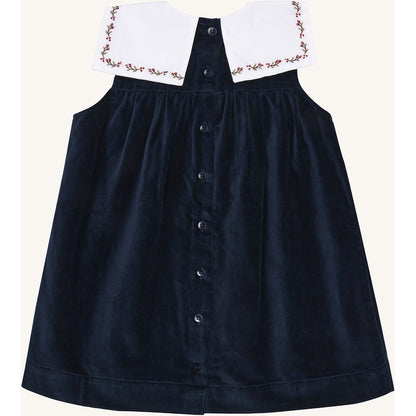 Hust & Claire HCKatinka collar Dresses 4150 More Navy