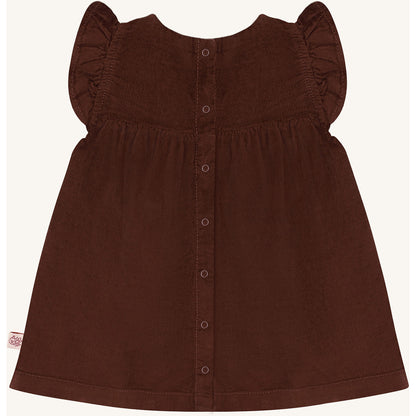 Hust & Claire HCKis Corduroy Dresses 4575 Soil