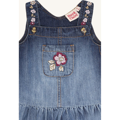 Hust & Claire HCKis Denim Dresses 53 Blue Denim