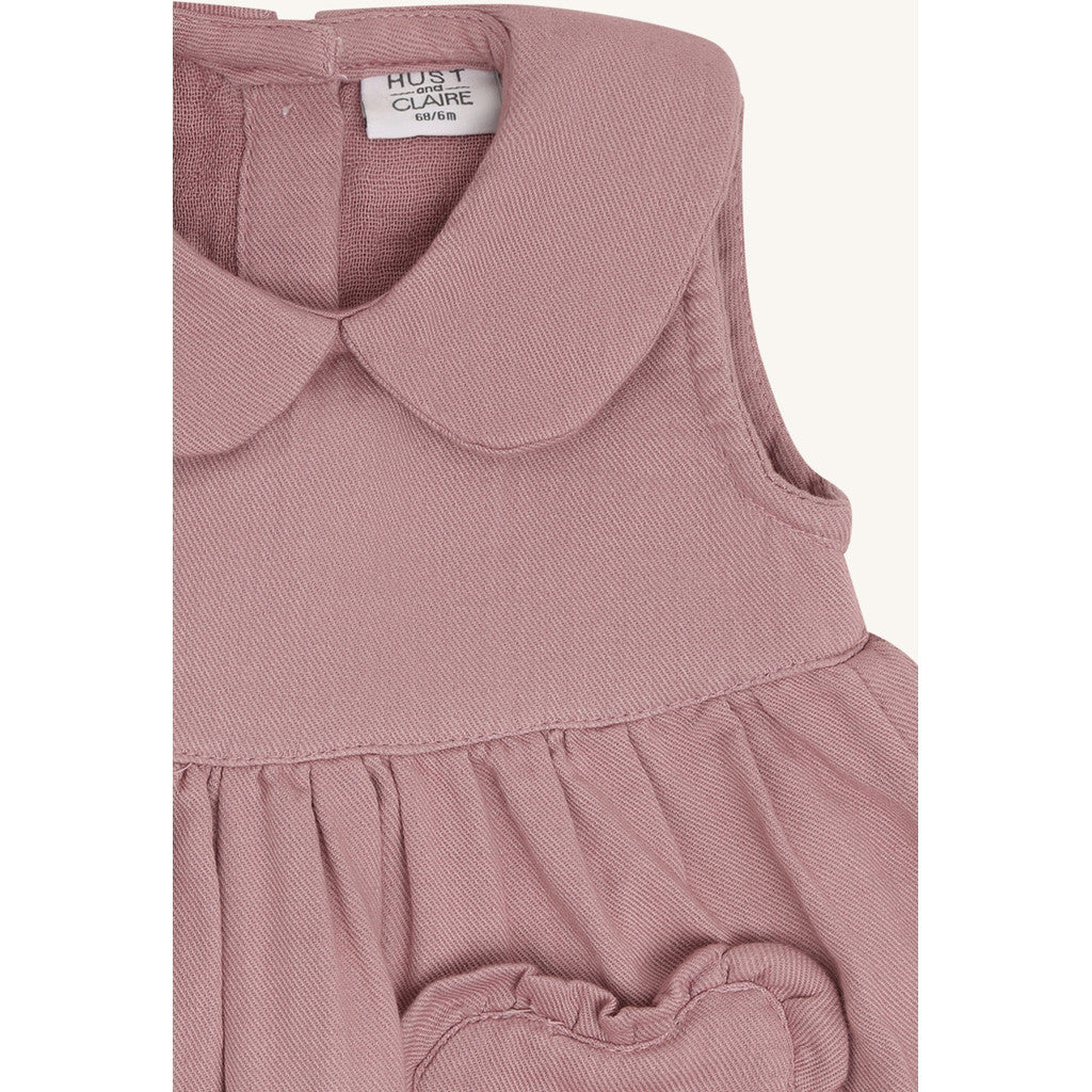 Hust & Claire HCKis Twill Dresses 3875 Heather