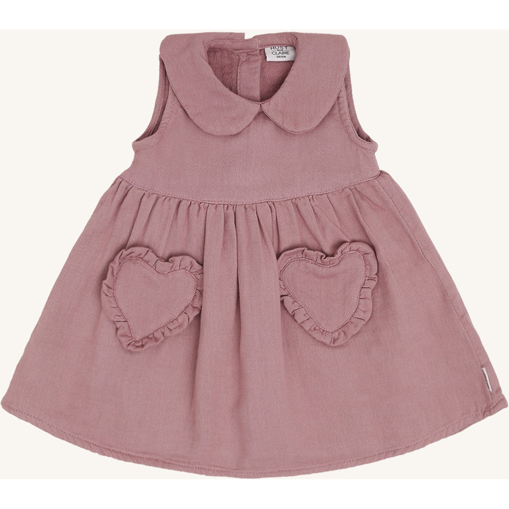Hust & Claire HCKis Twill Dresses 3875 Heather