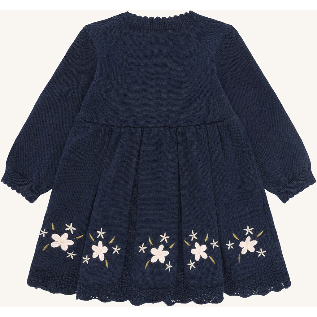 Hust & Claire HCKlara flower Dresses 4144 Naval