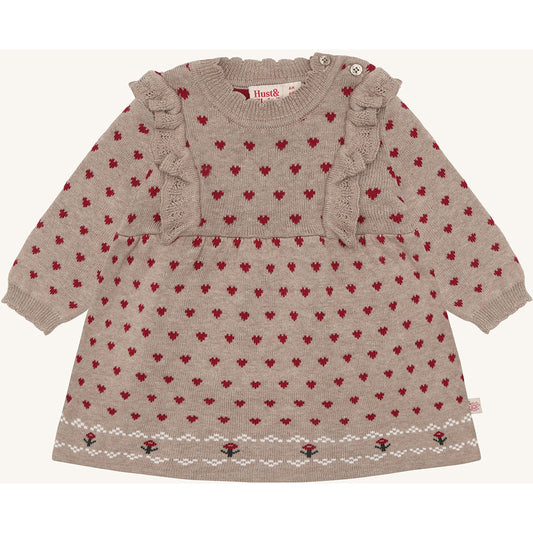 Hust & Claire HCKristel xmas Dresses 3554 Biscuit