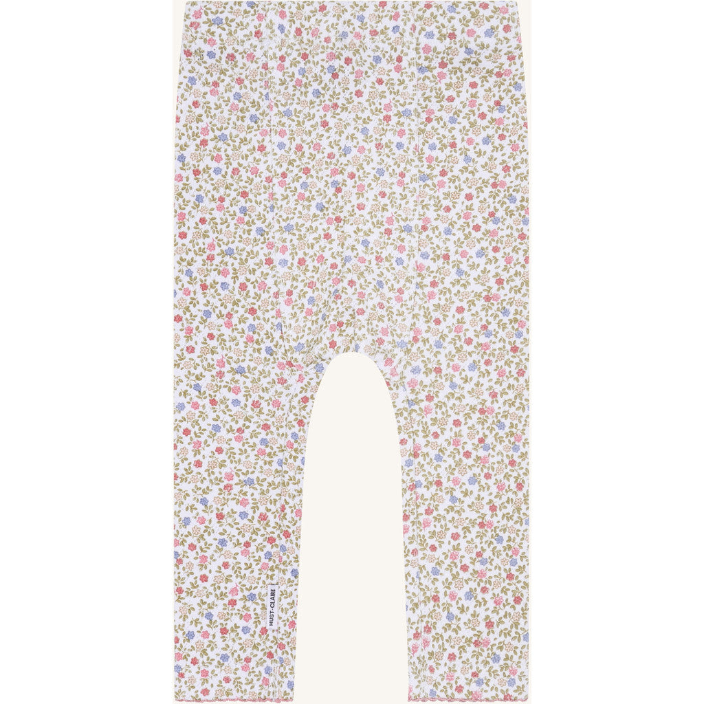 Hust & Claire HCLaerke Blooming Leggings 3246 White