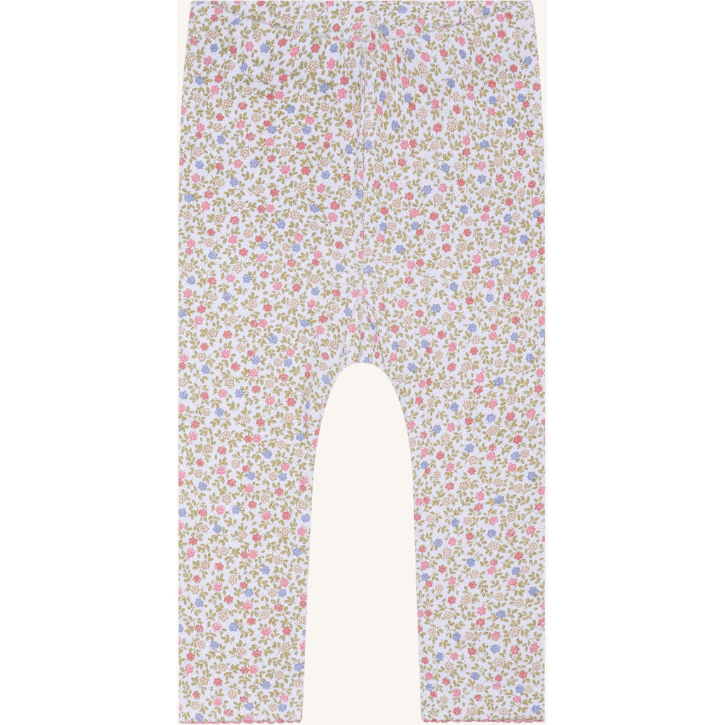 Hust & Claire HCLaerke Blooming Leggings 3246 White