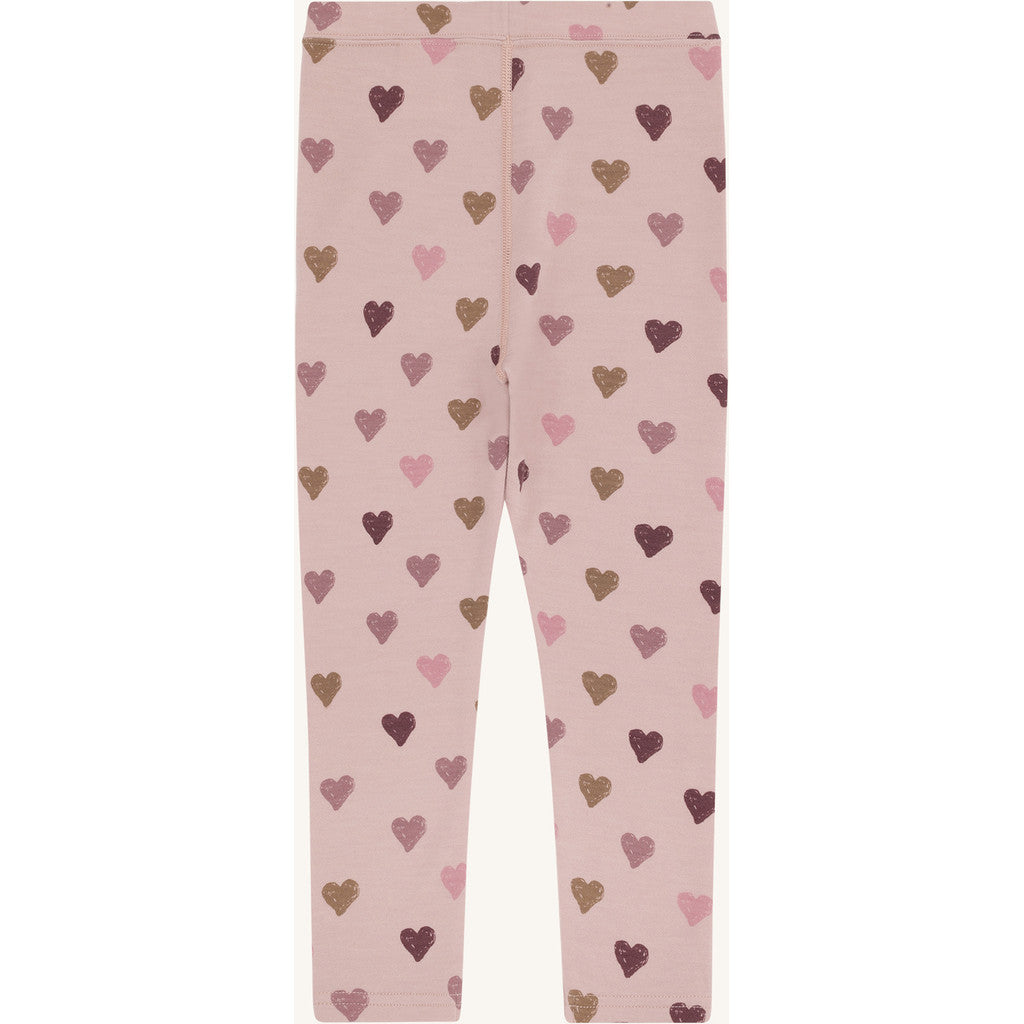 Hust & Claire HCLaki Hearts Leggings 3735 Adobe Rose