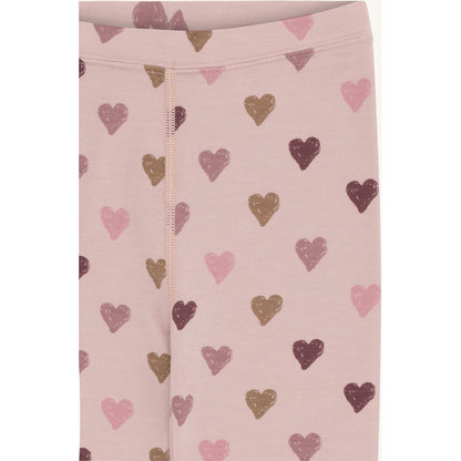 Hust & Claire HCLaki Hearts Leggings 3735 Adobe Rose