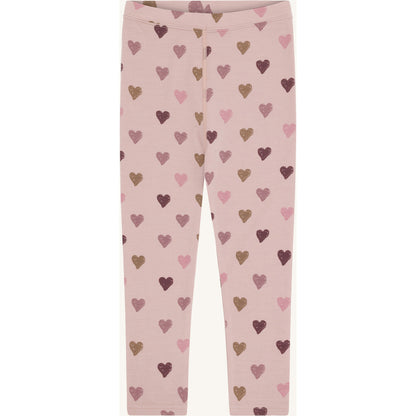 Hust & Claire HCLaki Hearts Leggings 3735 Adobe Rose