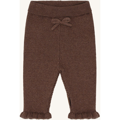 Hust & Claire HCLisa Rib Leggings 3594 Toffee Melange