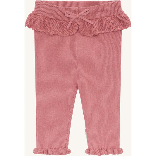 Hust & Claire HCLisa knit rib Leggings 3392 Dry Rose