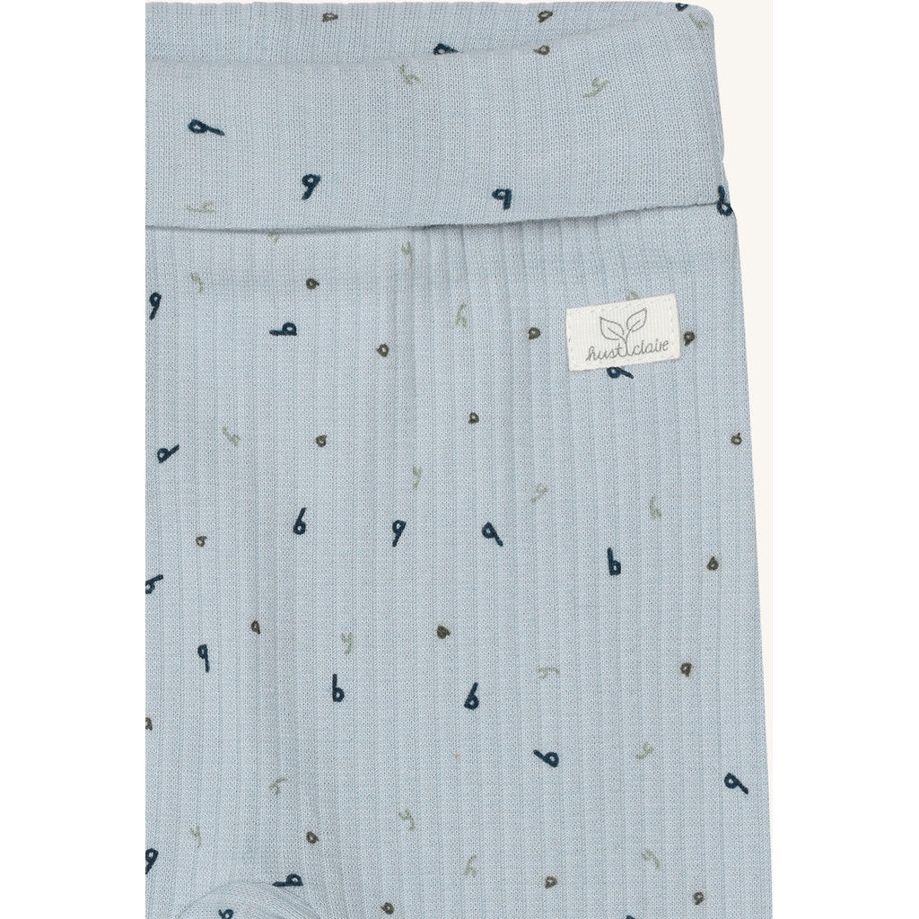 Hust & Claire HCLuca Letter Aop Leggings 3163 Light Blue