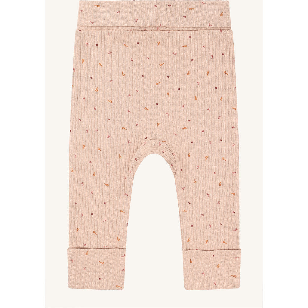Hust & Claire HCLuca Letter Aop Leggings 3549 Rugby Tan
