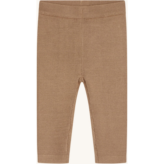 Hust & Claire HCLui Knit Rib Leggings 3515 Warm Sand