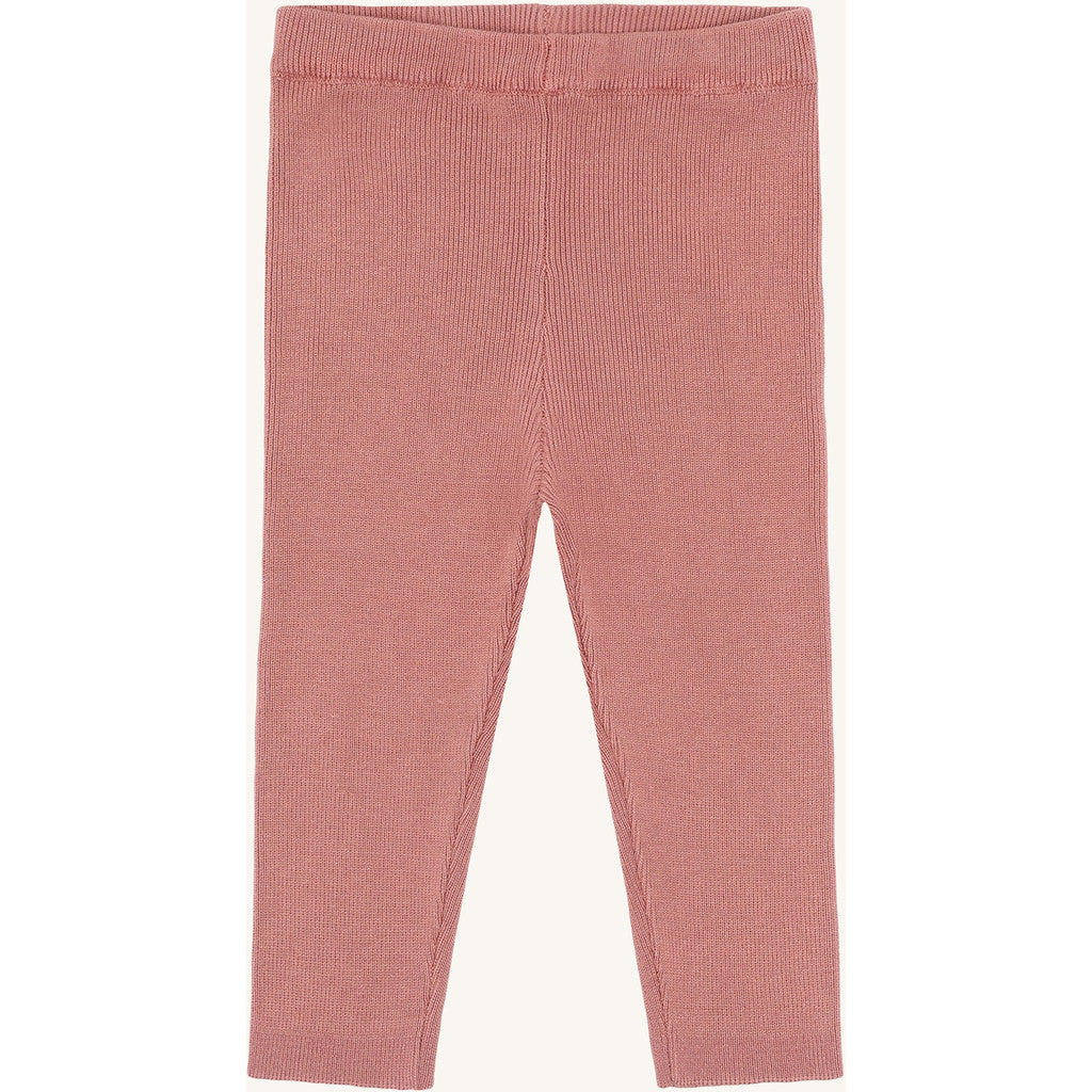 Hust & Claire HCLui Knit Rib Leggings 3653 Old Rosie