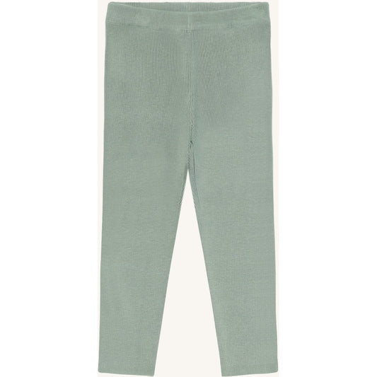 Hust & Claire HCLui Knit Rib Leggings 4440 Forest Fog
