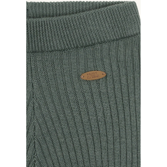 Hust & Claire HCLui Wool Rib Leggings 3484 Balsam Green