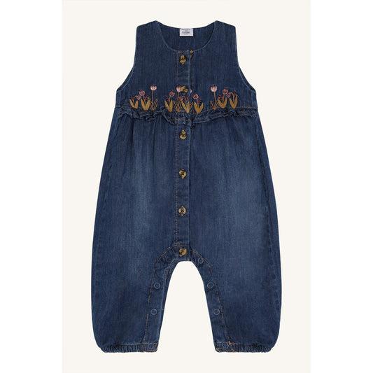 Hust & Claire HCMagdalena Overall Pants suit 57 Blue Denim