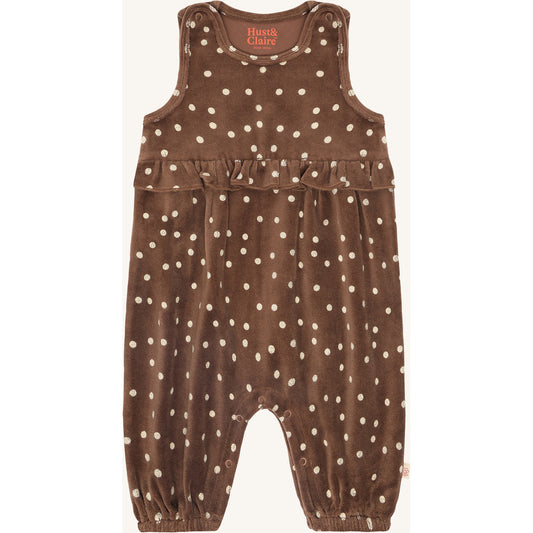 Hust & Claire HCMaggie Dot Jumpsuit 4575 Soil