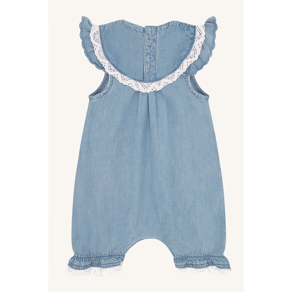 Hust & Claire HCMagie Denim Romper 33 Blue Denim