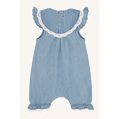 Hust & Claire HCMagie Denim Romper 33 Blue Denim