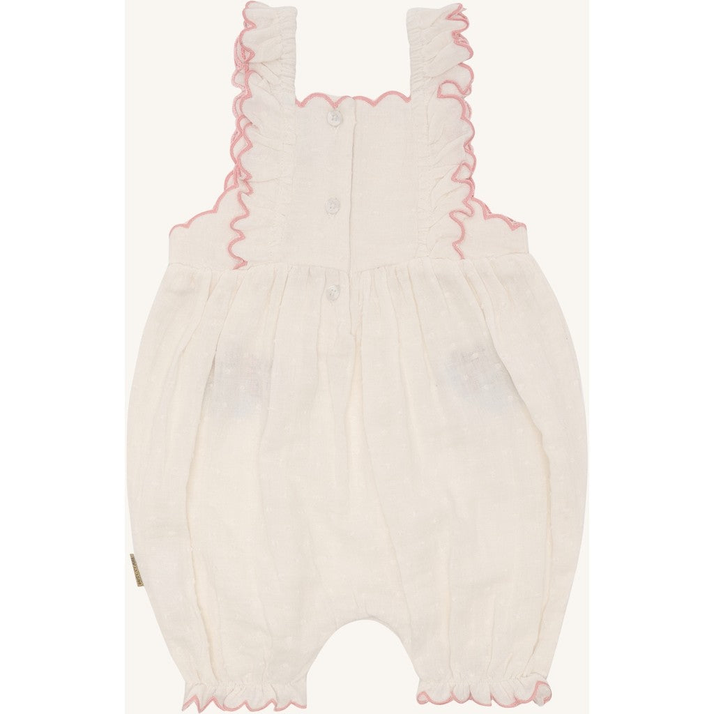 Hust & Claire HCMagie Dobby Romper 3265 Whisper