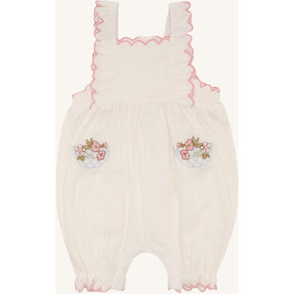 Hust & Claire HCMagie Dobby Romper 3265 Whisper