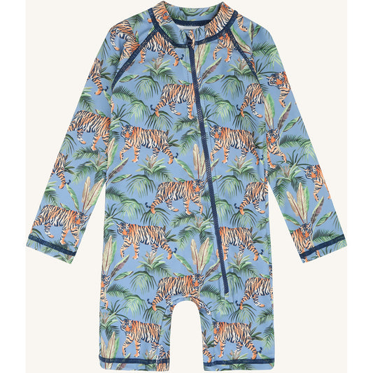 Hust & Claire HCMalaz Boy Swim Jumpsuit 4434 Light Green