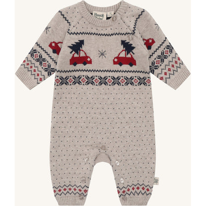 Hust & Claire HCManly Nordic Knitwear 3552 Beige Melange