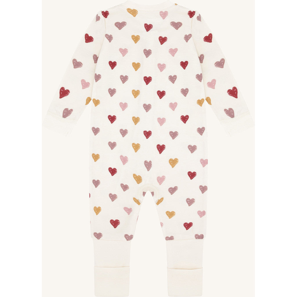 Hust & Claire HCManu Hearts Puff Night Suit 3290 Off White