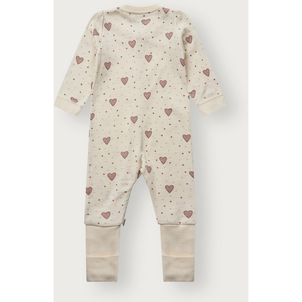 Hust & Claire HCManu Hearts Puff Night Suit 3290 Off White