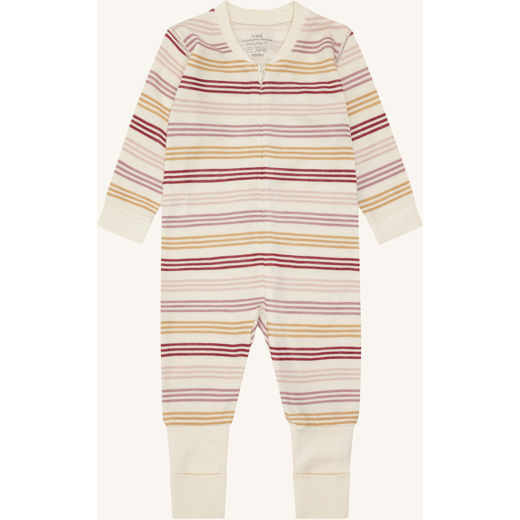 Hust & Claire HCManu Zip 3 Stripes Night Suit 3290 Off White