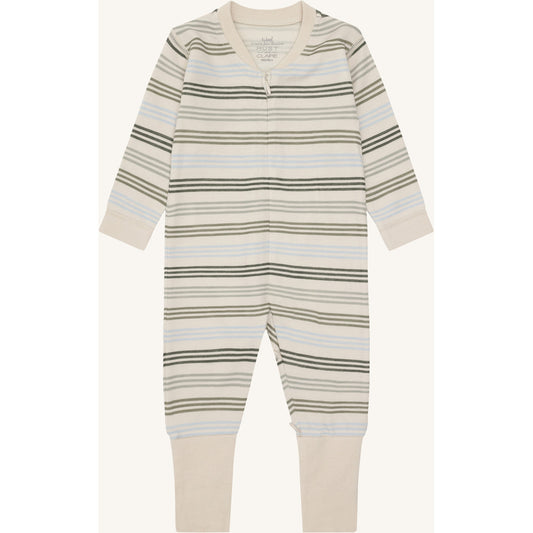Hust & Claire HCManu Zip 3 Stripes Night Suit 4501 French Oak