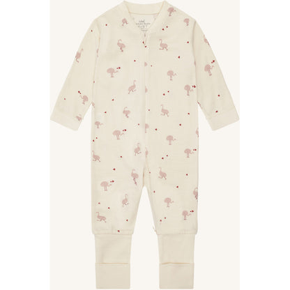 Hust & Claire HCManu Zip Ostrich Night Suit 3290 Off White