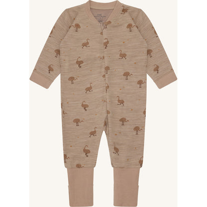 Hust & Claire HCManu Zip Ostrich Night Suit 3554 Biscuit