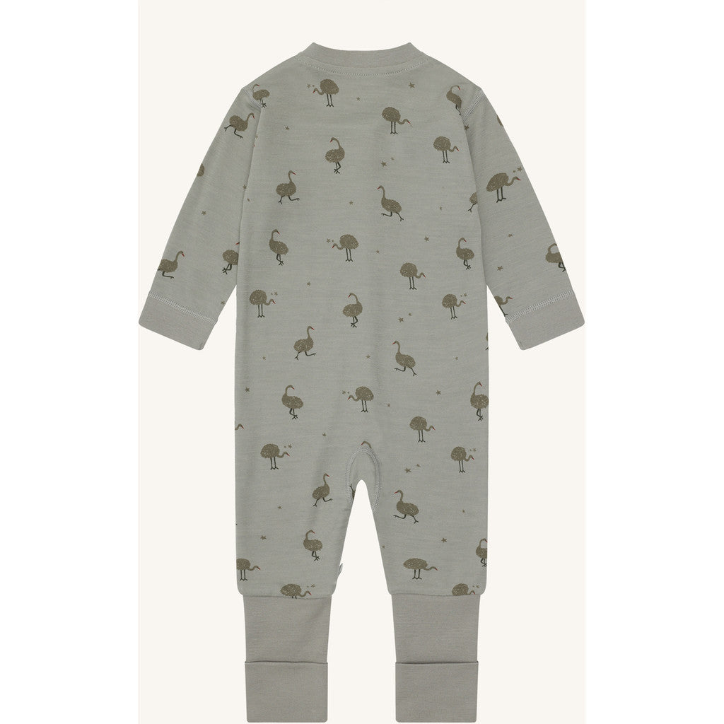 Hust & Claire HCManu Zip Ostrich Night Suit 4440 Forest Fog